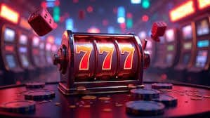 မြန်မာ ကစားသမားများ Slots ကစားနေသောပုံ